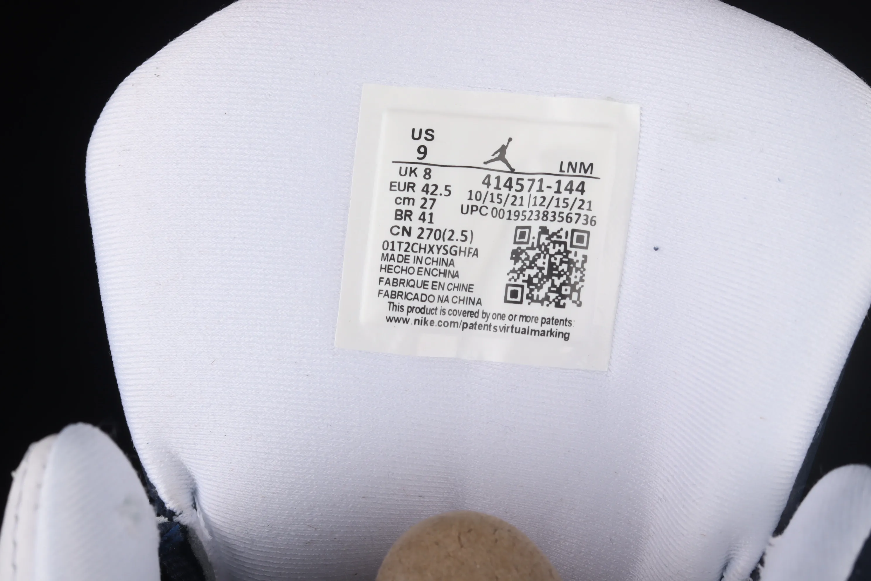 All categories Air Jordan Jordan series basketball shoes Air Jordan 13 pure original version Air Jordan AJ13 Retro AJ13 Joe 13 Obsidian 414571-144